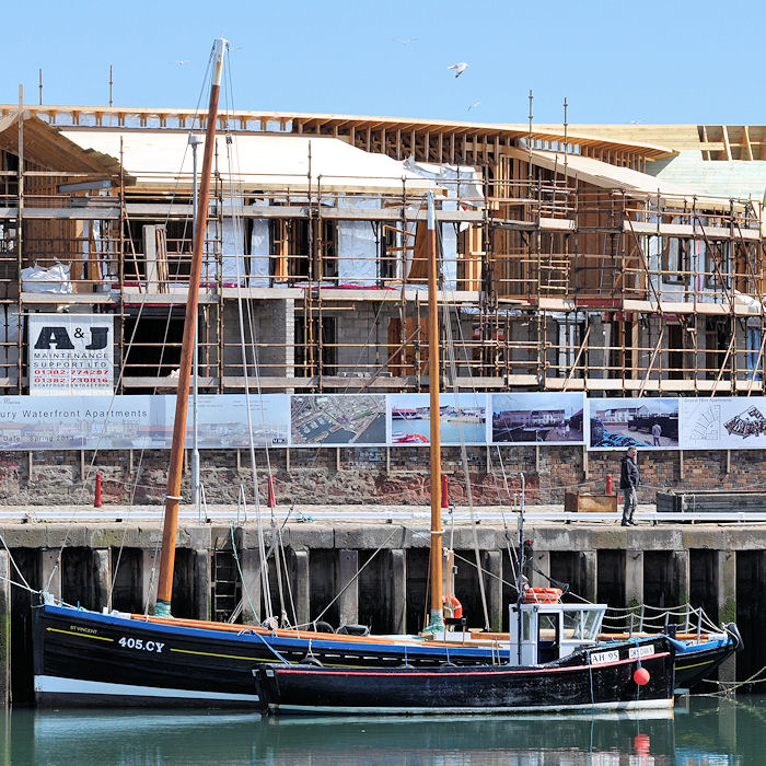 Photograph of the vessel fv St. Vincent pictured at Arbroath on 16th May 2013