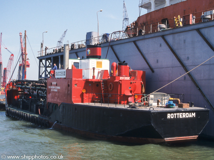 Photograph of the vessel  Succes III pictured in Wiltonhaven, Rotterdam on 17th June 2002