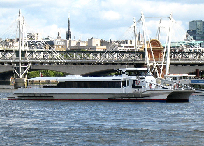 Photograph of the vessel  Sun Clipper pictured in London on 18th May 2008