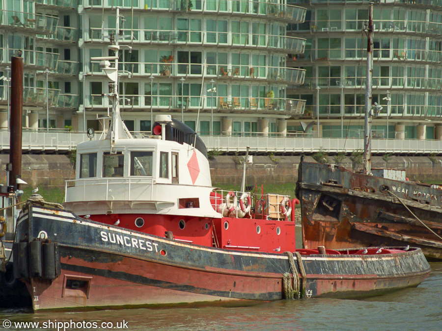 Suncrest pictured in London on 3rd May 2003