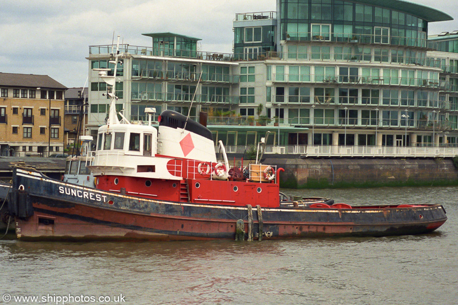 Photograph of the vessel  Suncrest pictured in London on 3rd May 2003