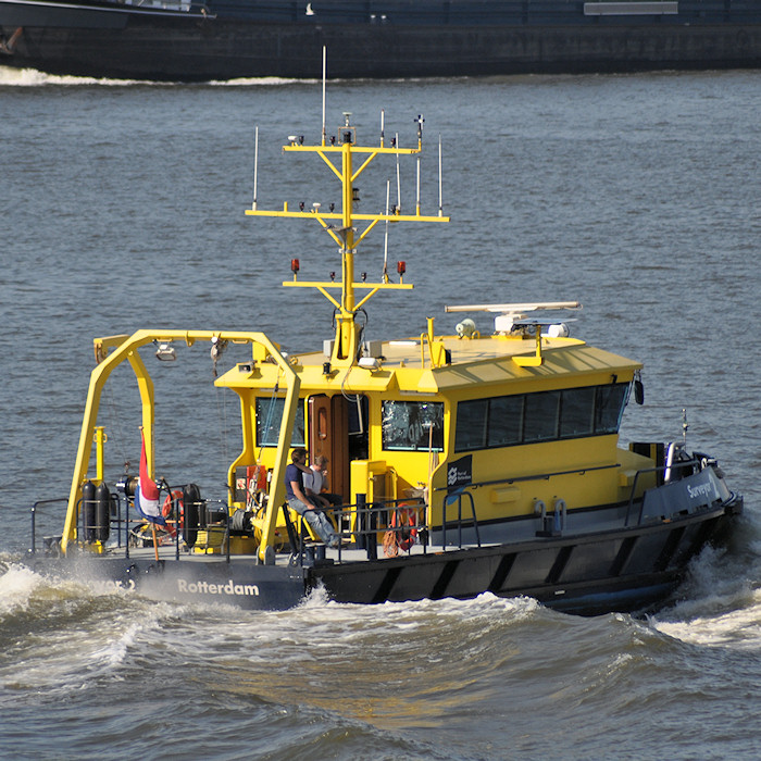 Photograph of the vessel rv Surveyor 2 pictured at Vlaardingen on 27th June 2011