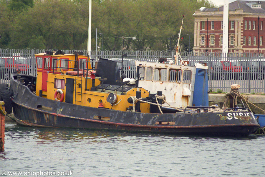 Photograph of the vessel  Susie B pictured at Southampton on 13th June 2002