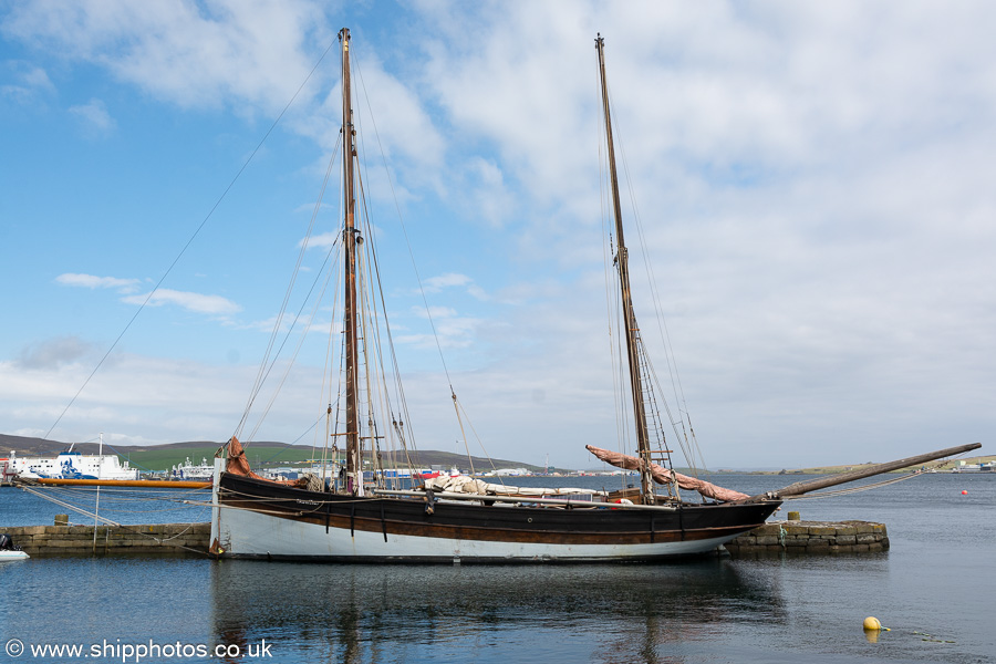 Photograph of the vessel  Swallow pictured at Lerwick on 17th May 2022