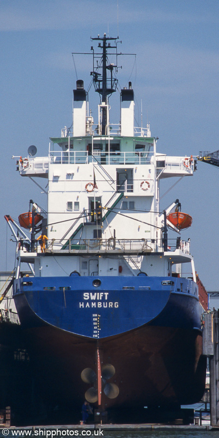 Photograph of the vessel  Swift pictured in Wiltonhaven, Rotterdam on 17th June 2002