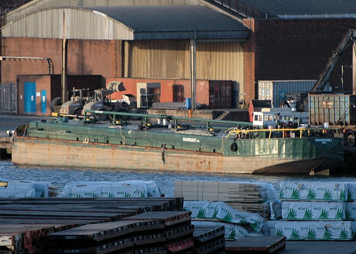 Photograph of the vessel  Swinderby pictured in King George Dock, Hull on 18th June 2010