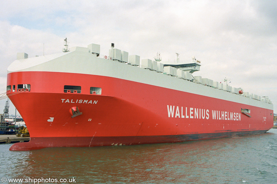  Talisman pictured in Southampton on 27th September 2003