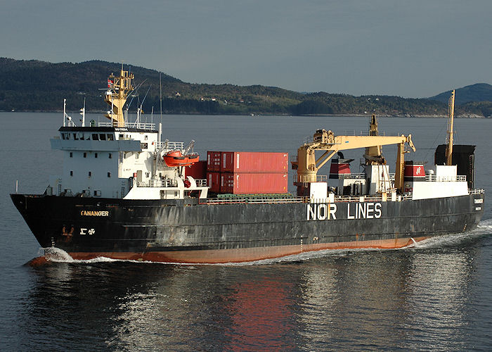 Photograph of the vessel  Tananger pictured near Haugesund on 4th May 2008