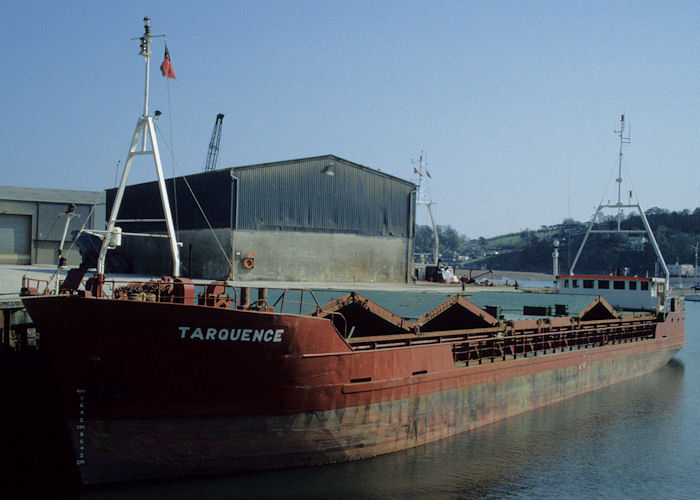 Photograph of the vessel  Tarquence pictured at Teignmouth on 6th May 1996