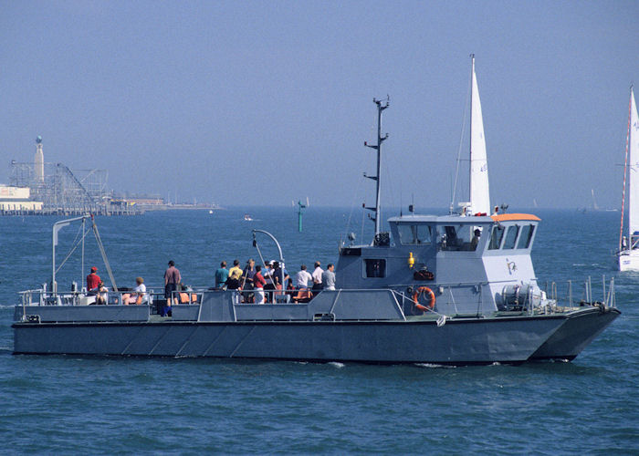 Photograph of the vessel  Tarv pictured in Portsmouth Harbour on 21st July 1996
