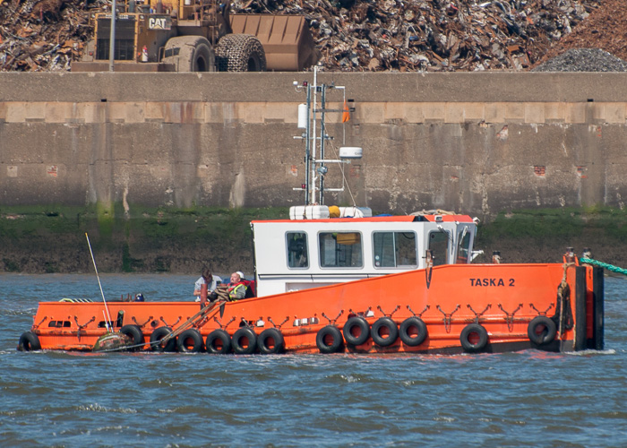 Photograph of the vessel  Taska 2 pictured at Liverpool on 31st May 2014