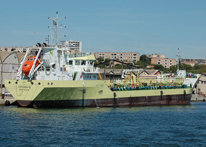 Photograph of the vessel  Tatiana-B pictured at Port de Bouc on 10th August 2008
