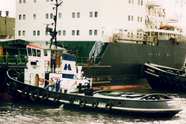 Photograph of the vessel  Tayra pictured in Ipswich on 6th October 1995
