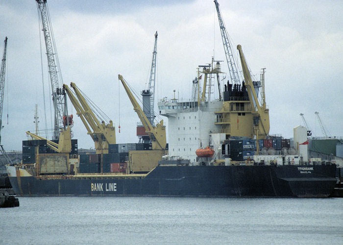 Photograph of the vessel  Teignbank pictured in Dunkerque on 18th April 1997