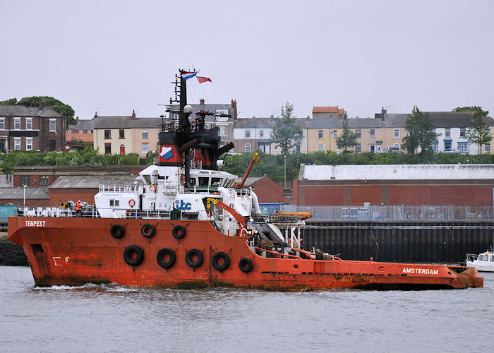 Photograph of the vessel  Tempest pictured departing North Shields on 4th June 2011