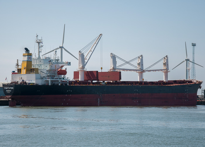 Photograph of the vessel  Temptation pictured at Liverpool on 31st May 2014