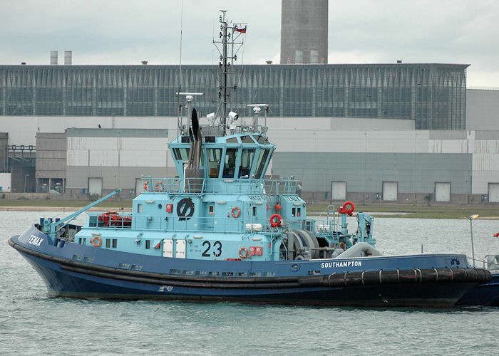 Photograph of the vessel  Tenax pictured at Fawley on 14th August 2010