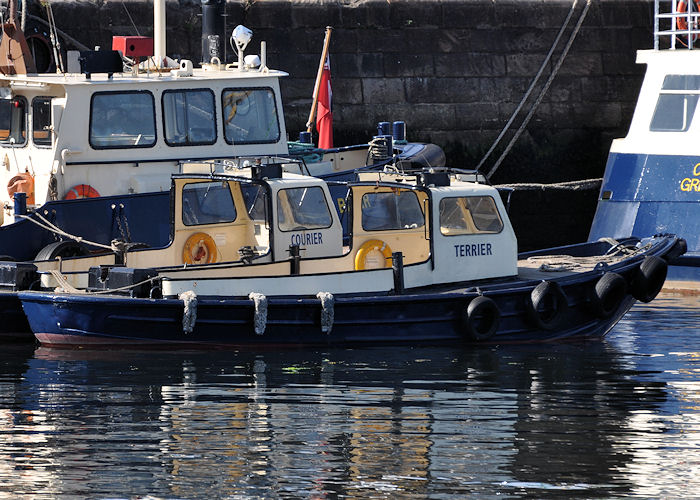 Photograph of the vessel  Terrier pictured in Victoria Harbour, Greenock on 19th July 2013