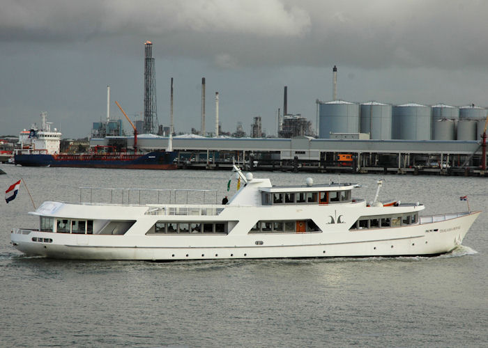 Photograph of the vessel  Thalassa Royal pictured passing Vlaardingen on 19th June 2010