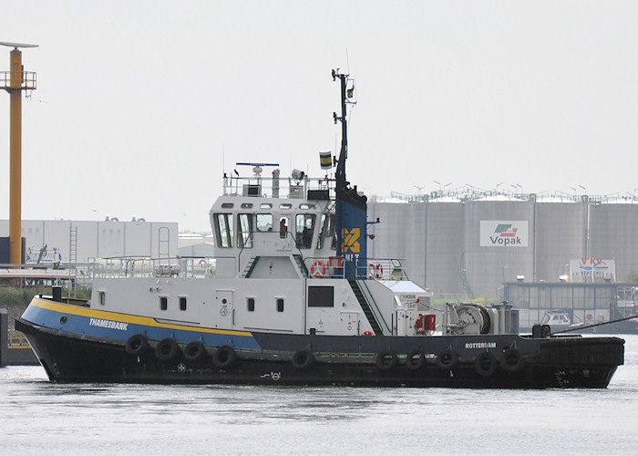 Photograph of the vessel  Thamesbank pictured in Botlek, Rotterdam on 26th June 2011