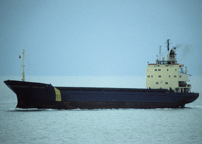  Thames Star pictured approaching Harwich on 26th May 1998