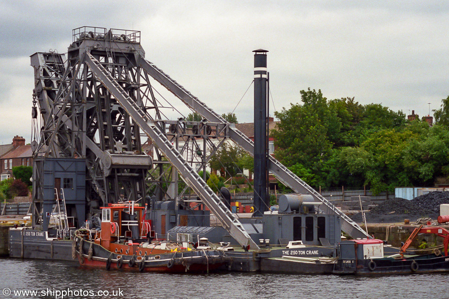 Photograph of the vessel  The 250 Ton Crane pictured at Runcorn on 29th June 2002