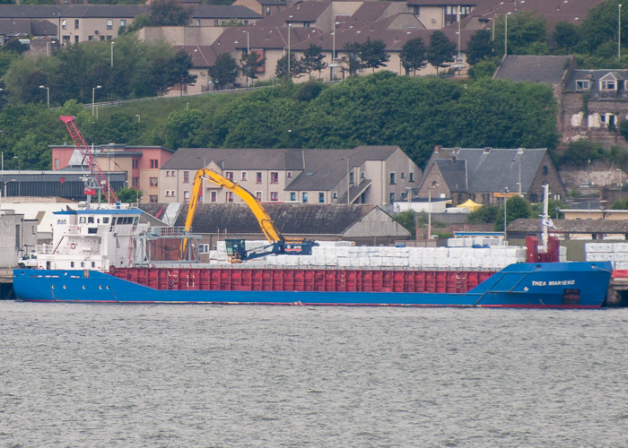 Photograph of the vessel  Thea Marieke pictured at Dundee on 8th June 2014
