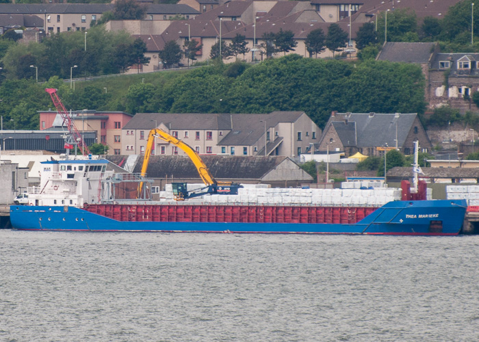 Photograph of the vessel  Thea Marieke pictured at Dundee on 8th June 2014