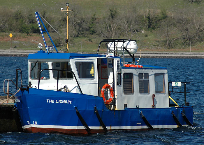 Photograph of the vessel  The Lismore pictured at Port Appin on 6th May 2010