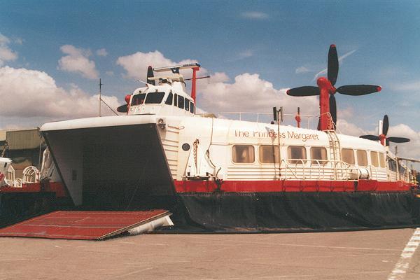 Photograph of the vessel  The Princess Margaret pictured laid up at Lee-on-the-Solent on 7th May 2001