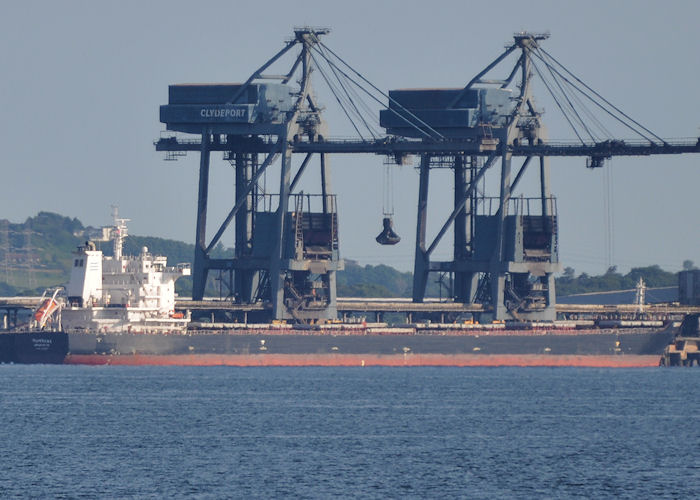 Photograph of the vessel  Thisseas pictured at Hunterston on 7th July 2013