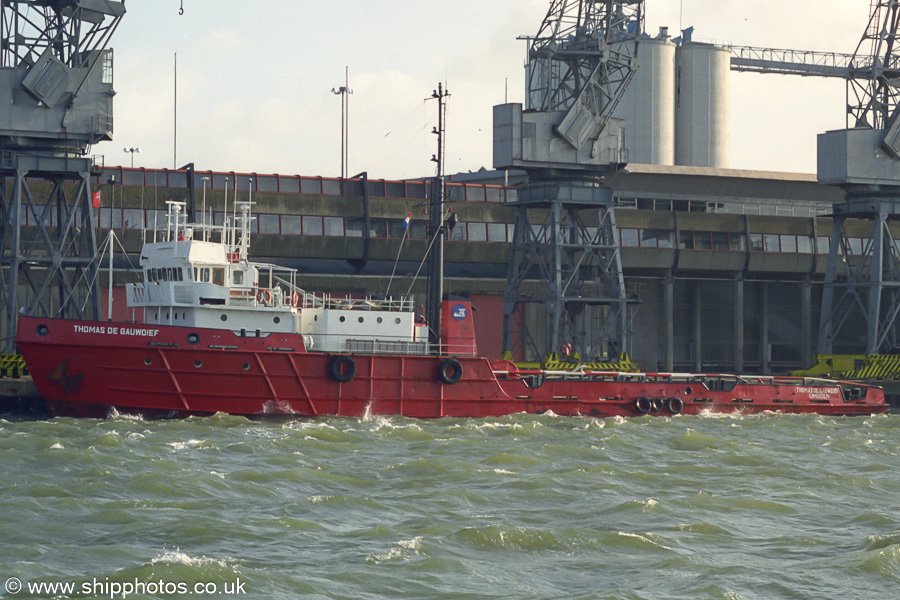  Thomas de Gauwdief pictured on the New Waterway on 17th June 2002