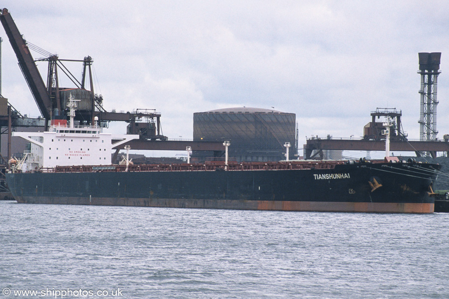 Photograph of the vessel  Tianshunhai pictured at Dunkerque on 22nd June 2002