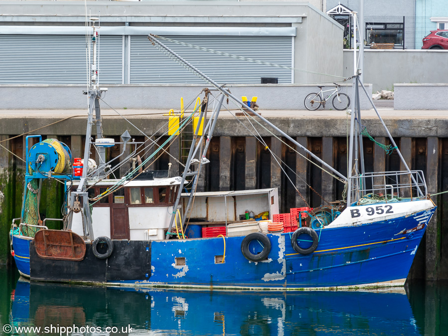 Photograph of the vessel fv Time and Tide pictured at Portavogie on 29th June 2023