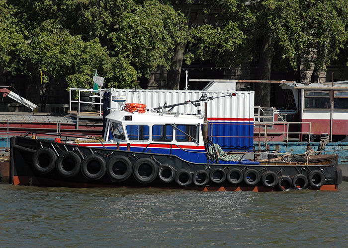 Photograph of the vessel  Top Dog pictured in London on 23rd May 2010