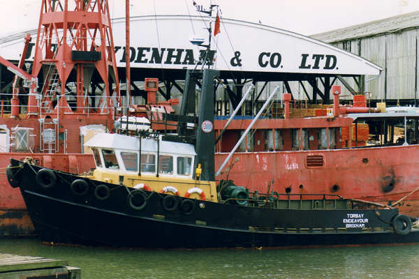 Photograph of the vessel  Torbay Endeavour pictured at Poole on 27th February 1994