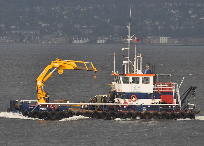 Photograph of the vessel  Torch pictured passing Greenock on 23rd September 2011