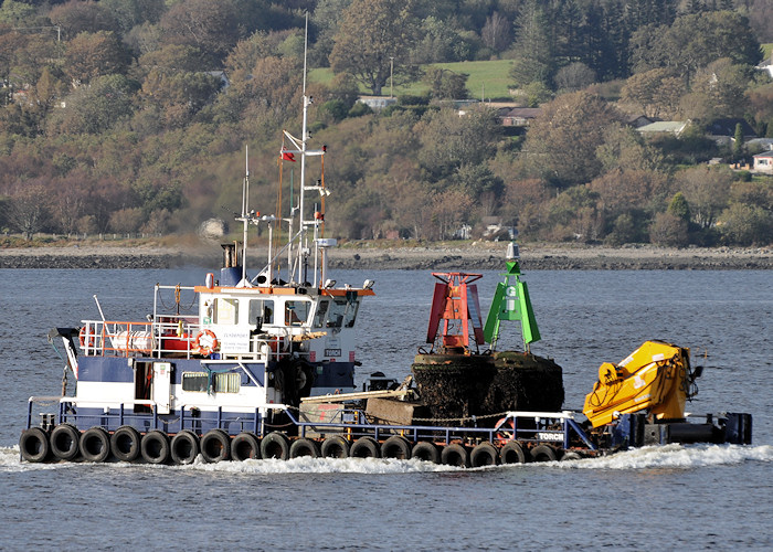 Photograph of the vessel  Torch pictured passing Greenock on 26th September 2011