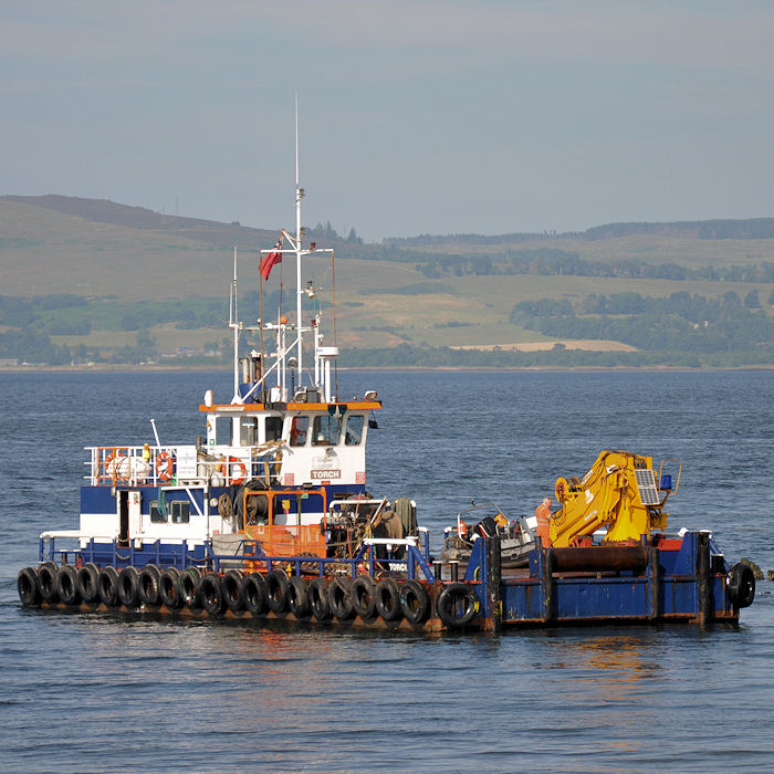 Photograph of the vessel  Torch pictured at Greenock on 21st July 2013