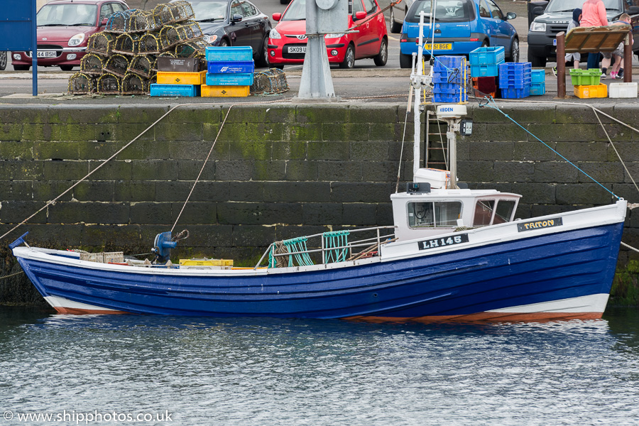 Photograph of the vessel fv Triton pictured at Dunbar on 5th July 2015