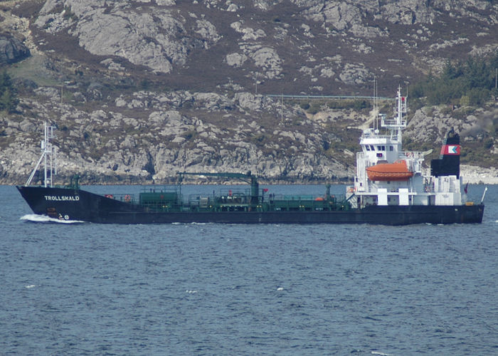 Photograph of the vessel  Trollskald pictured near Stavanger on 12th May 2005