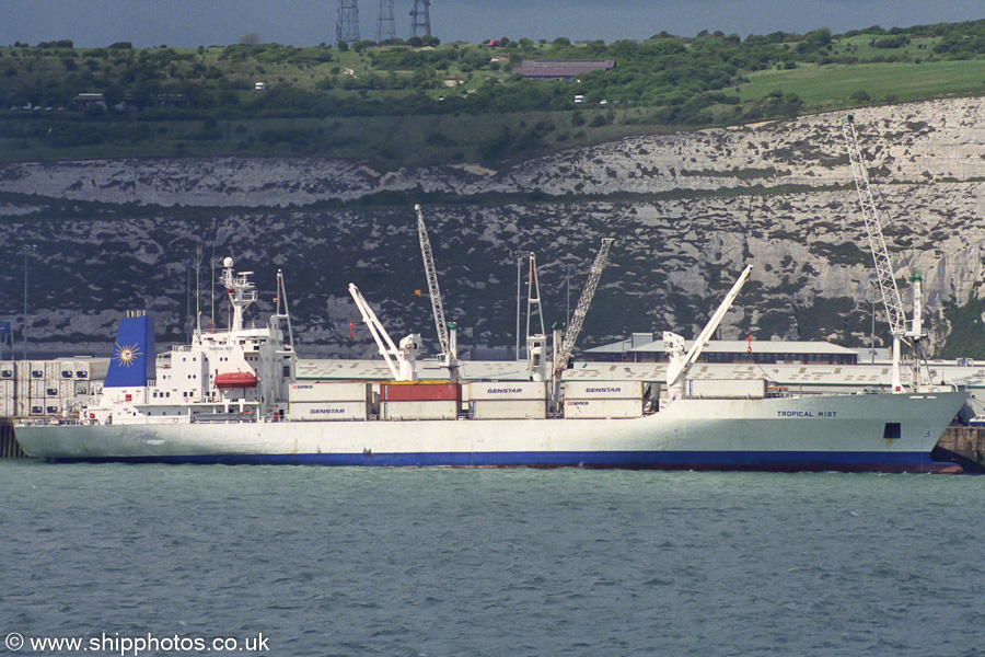 Tropical Mist pictured at Dover on 13th May 2003