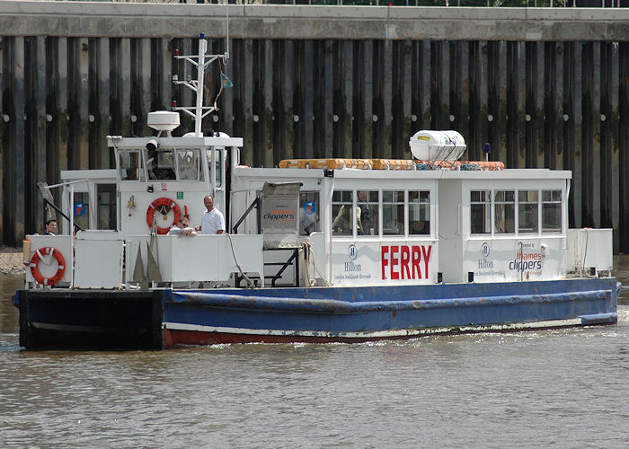 Photograph of the vessel  Twin Star pictured in London on 14th June 2009