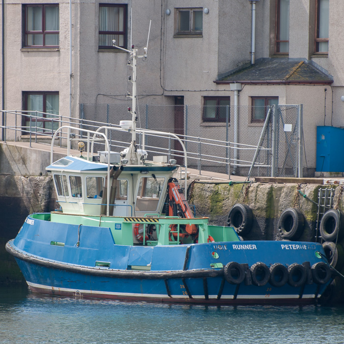 Photograph of the vessel  Ugie Runner pictured at Peterhead on 5th May 2014