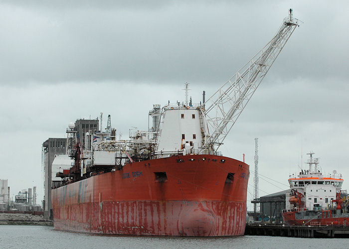 Photograph of the vessel  Uisge Gorm pictured laid up in Botlek, Rotterdam on 20th June 2010