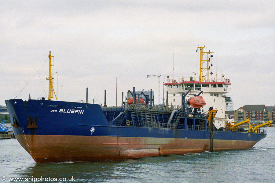 Photograph of the vessel  UKD Bluefin pictured in Southampton on 27th September 2003