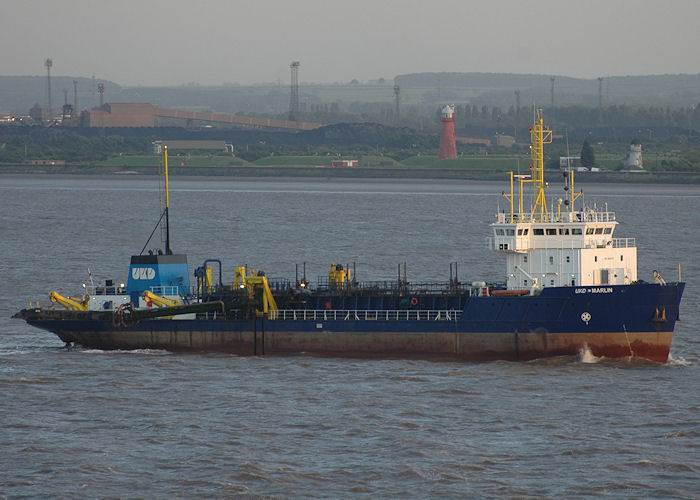 Photograph of the vessel  UKD Marlin pictured at Killingholme on 18th June 2010