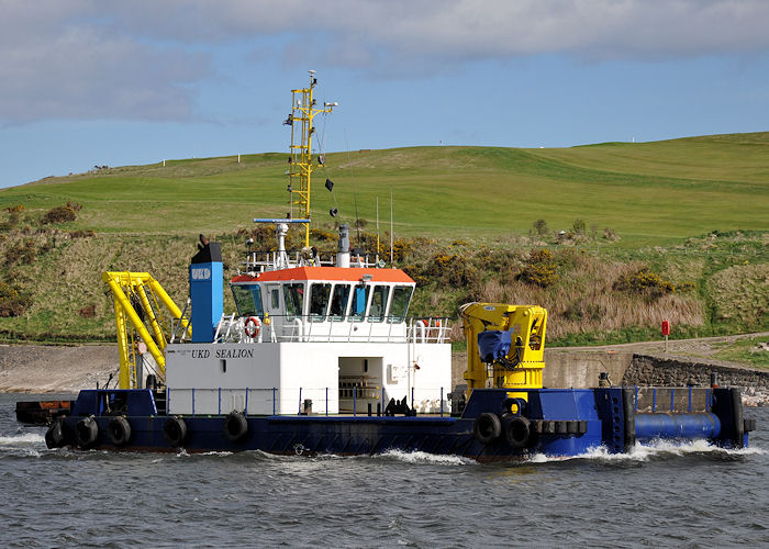 Photograph of the vessel  UKD Sealion pictured at Aberdeen on 13th May 2013