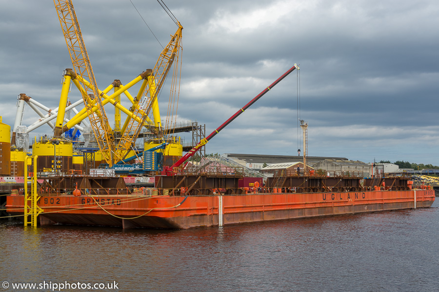 Photograph of the vessel  UR 902 pictured at Wallsend on 27th August 2017