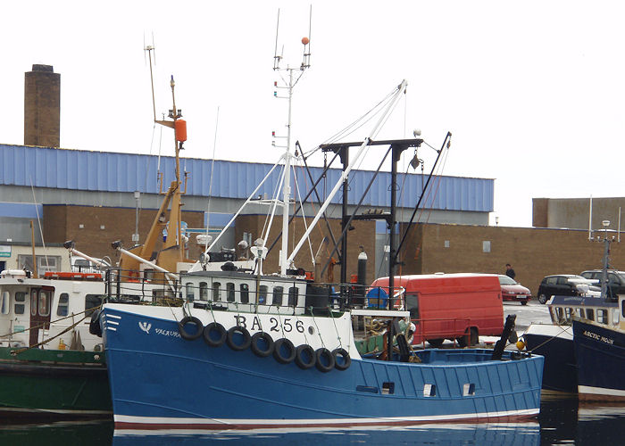 Photograph of the vessel fv Valaura pictured at Girvan on 1st May 2010